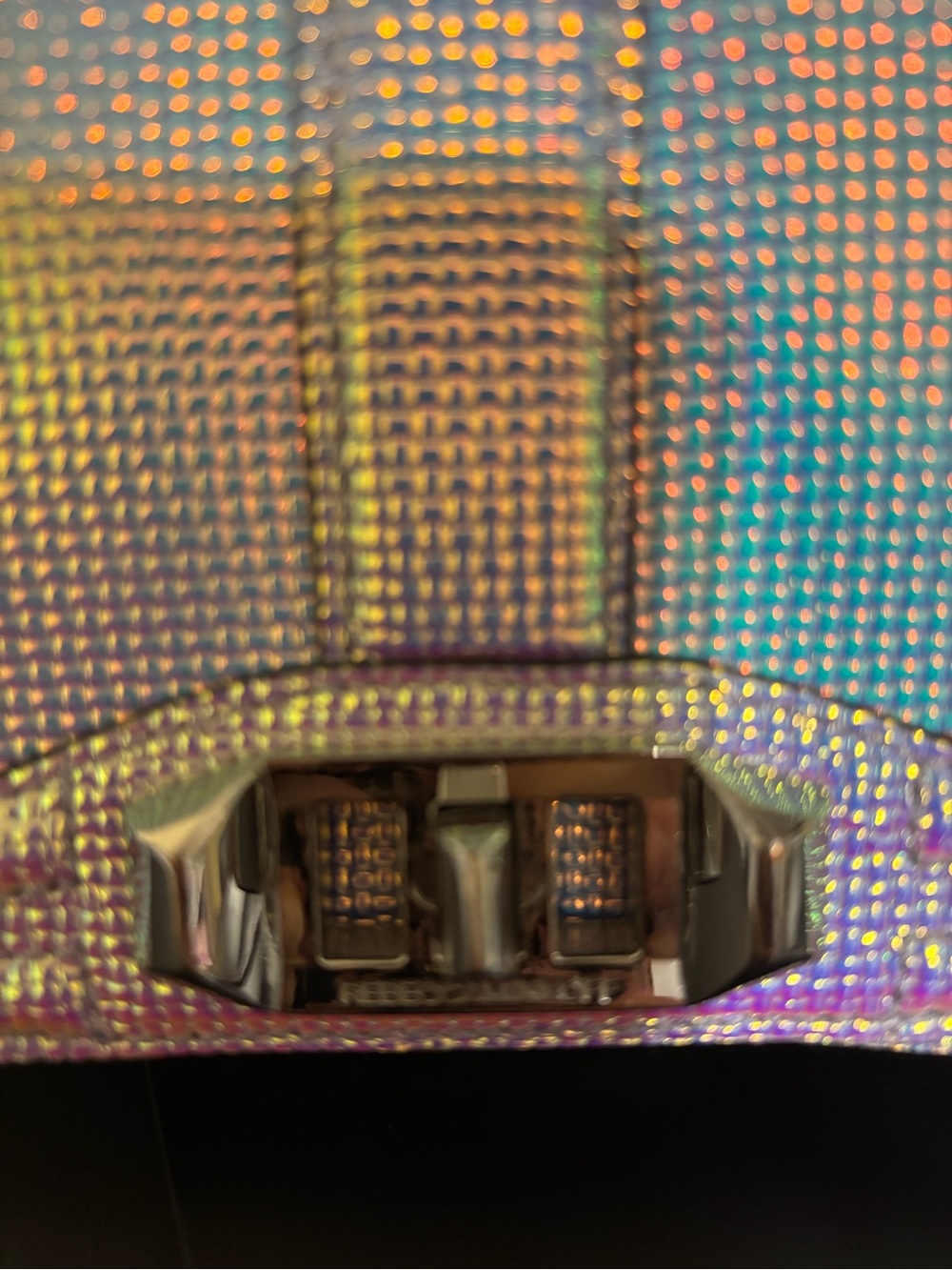 REBECCA MINKOFF  Crossbody Shoulder Bag Iridescent RARE! - Picture 5 of 7